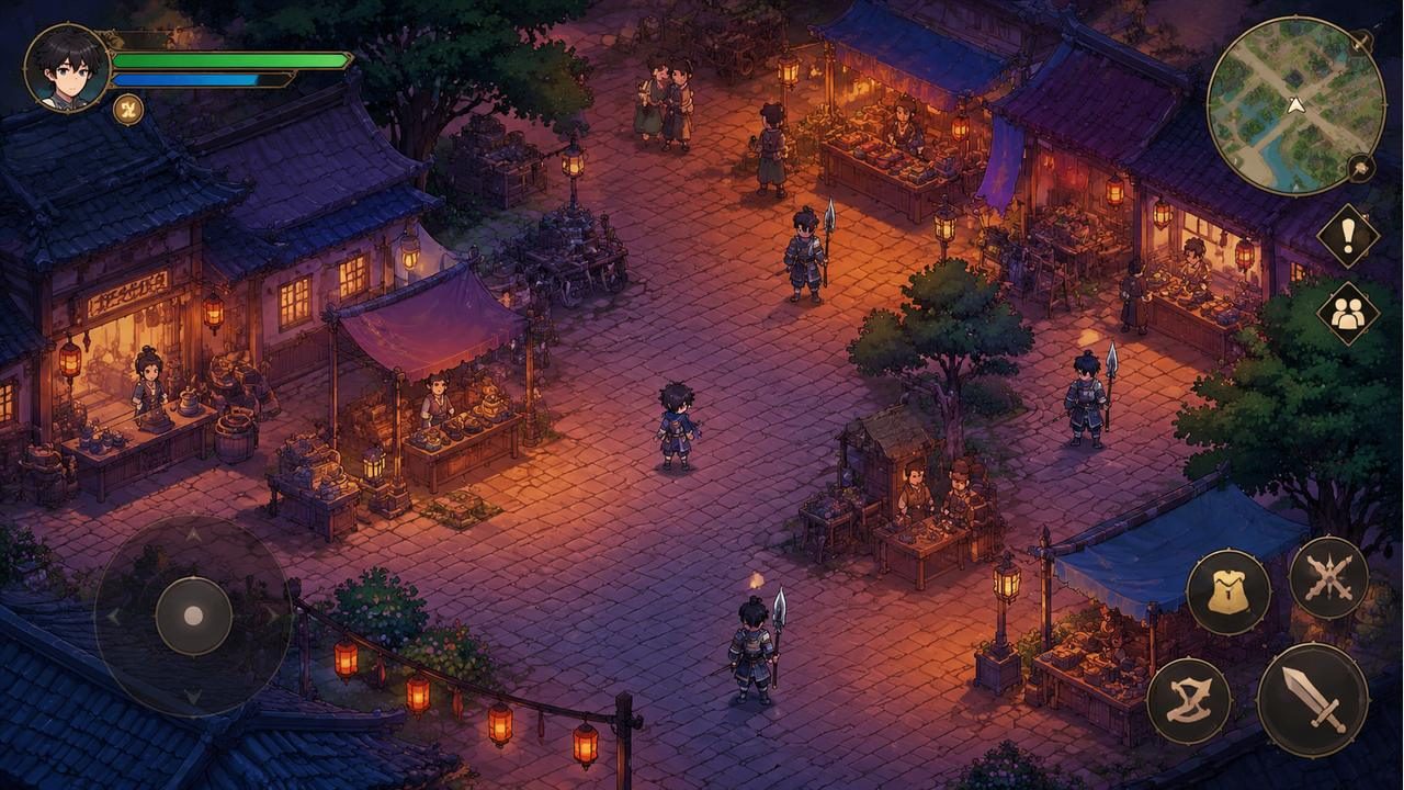 交易街的屑卫兵 任务推进 画面 2