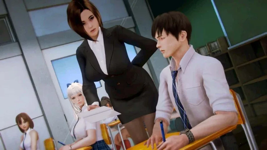 二次元老婆学院_Waifu Academy 角色养成 资料图