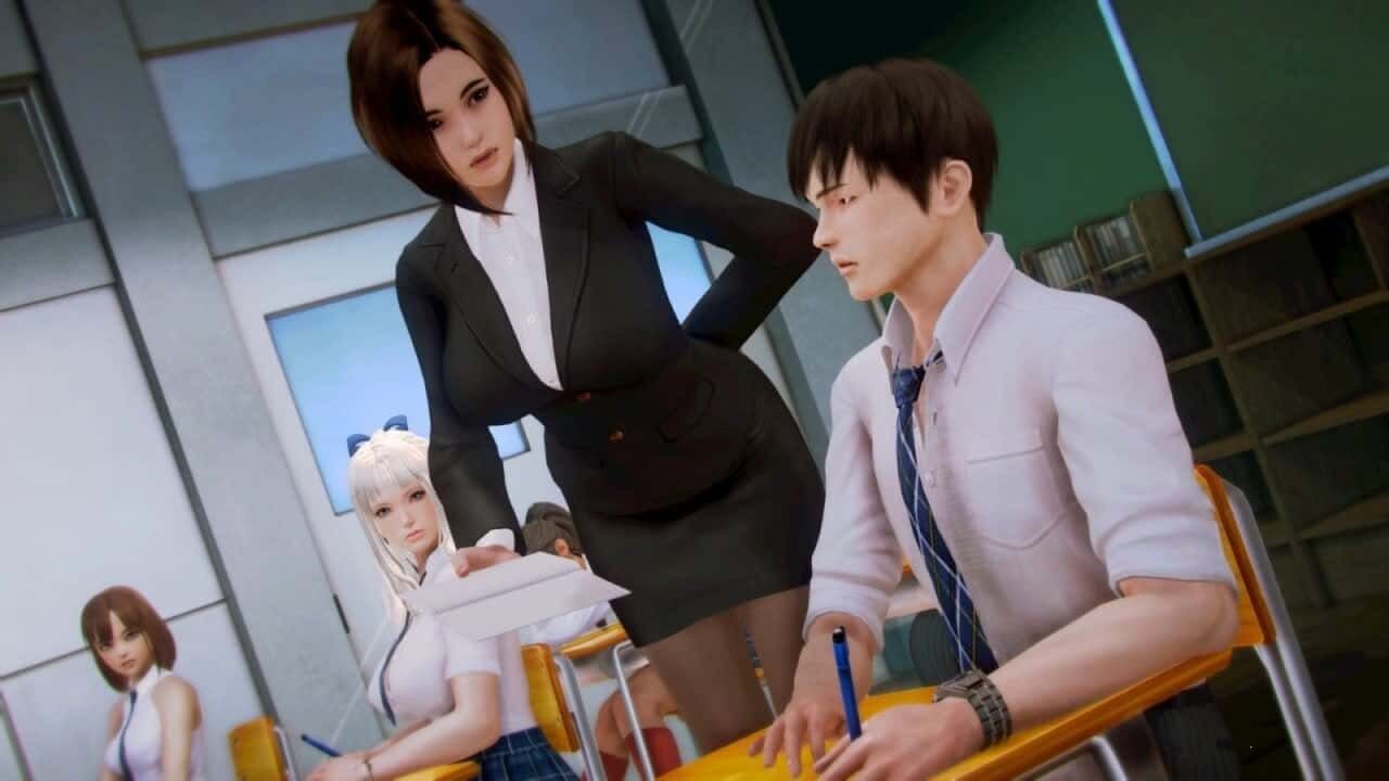二次元老婆学院_Waifu Academy 主线事件 玩法截图 5